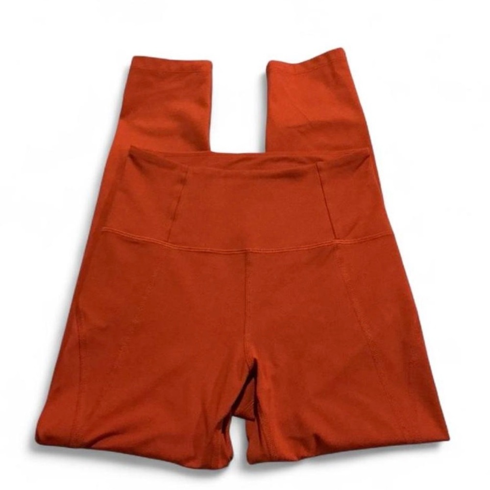 girlfriend collective Burnt Orange High-Rise Leggings size XS women’s
